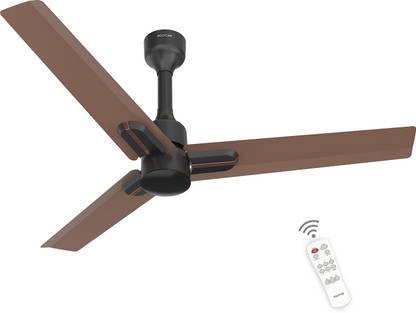 Polycab Wizzy Neo 1200mm 5-Star BLDC, Remote Control, 55% Energy Saving, High Speed, 5 Star 1200 mm 3 Blade Ceiling Fan