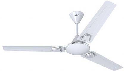V-Guard MISTAL WHITE 1 Star 1200 mm 3 Blade Ceiling Fan