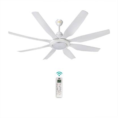 KUHL Galaxis G8 Stylish Power Saving BLDC Fan| IoT – Operate via Mobile & Alexa|BEE 5 Star 1500 mm 8 Blade Ceiling Fan