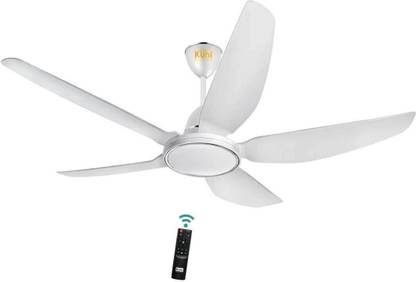 KUHL Brise E5 Stylish Power Saving BLDC Fan | IoT- operates via Mobile & Alexa |BEE 5 Star 1320 mm 5 Blade Ceiling Fan