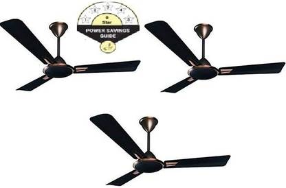 Crompton Aura Prime Anti Dust pack of 3 with 1 Year Warranty 1200 mm Ceiling Fan