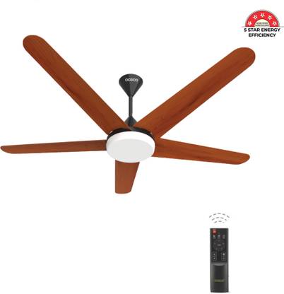 oceco Oceco Xpressio Light Energy Saving Bldc Ceiling Fan With Remote Control 5 Star 1225 mm 5 Blade Ceiling Fan