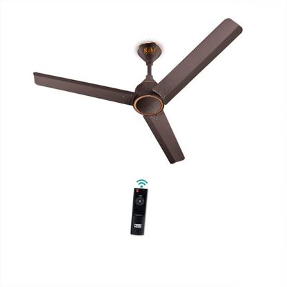 KUHL Arctis A4 | BLDC Technology | Low Noise | Remote Control | Free Installation 5 Star 1200 mm 3 Blade Ceiling Fan