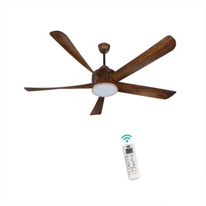 KUHL Platin D5 Stylish 65% Power Saving with 1 Year Warranty BLDC Motor with Remote 1500 mm Ceiling Fan