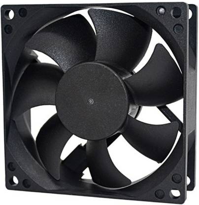 HUMBE&CO DC Axial Cooling Exhaust Rotary Fan | Size : 3" inches 12V dc 80*80*25mm 3-inch 25 mm Exhaust Fan