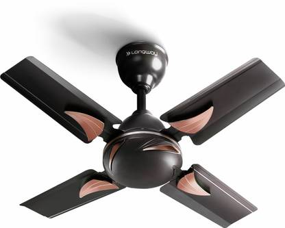 Longway Creta P1 Anti-Dust Decorative Star Rated Ceiling 600 mm 4 Blade Ceiling Fan