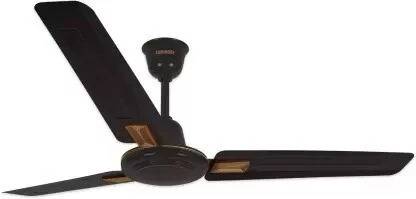 LUMINOUS Rapid Deco 1200MM Velvet Brown with 1 Year Warranty Anti Dust 1200 mm Ceiling Fan