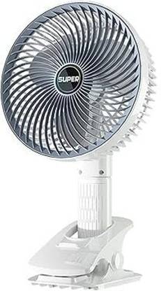 Kinetic 1 mm Anti Dust 3 Blade Table Fan Multiple use Desk Fan Low Noise Personal For Hiking Home Office Clipped Fan USB Fan