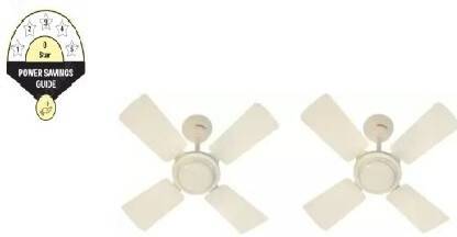 USHA Swift pack of 2 600 mm 4 Blade Ceiling Fan