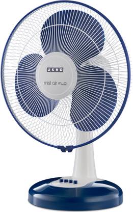 USHA Mist Air Flo 400 mm 3 Blade Table Fan