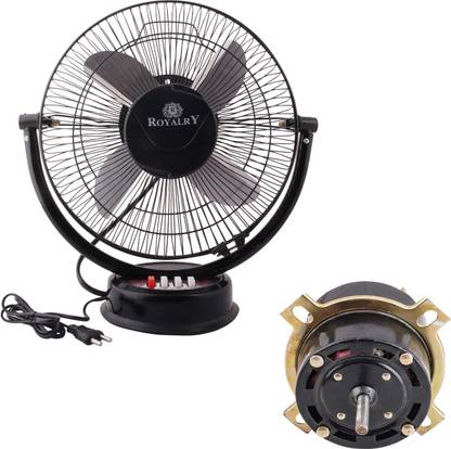 royalry AP MEATL FAN WITH POWERFUL COPPER TOUCH MOTOR with 6 Months Warranty Ultra High Speed 300 mm Table Fan