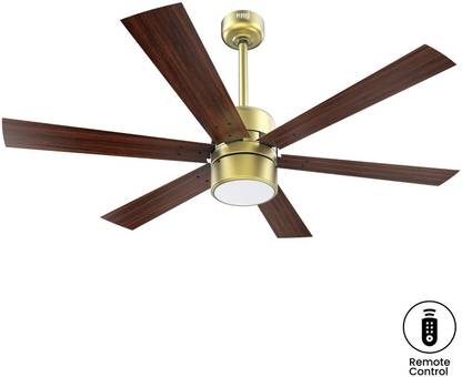 AMJ Iconic Premium Design Ceiling Fan With LED with 1 Year Warranty Remote Controlled 1200 mm Ceiling Fan