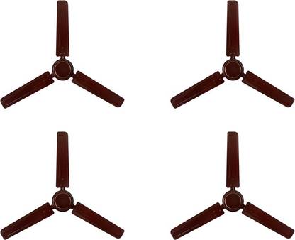 USHA Diplomat -Pack of 4 with 1 Year Warranty Energy Saving 1200 mm Ceiling Fan