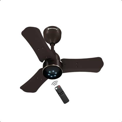 Atomberg Renesa Halo Smart|Voice Controlled|High Air Flow|Low Noise|LED Speed Indicator with 3 Year Warranty BLDC Motor with Remote 600 mm Ceiling Fan