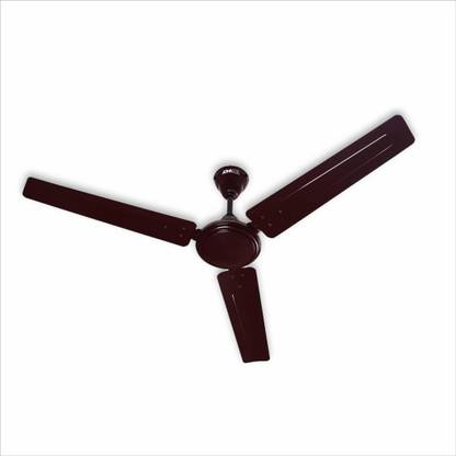 JOHN HILL 100% Copper Winding Robust Build | Aerodynamic| Hi-Speed | Energy Efficient 1 Star 1200 mm 3 Blade Ceiling Fan