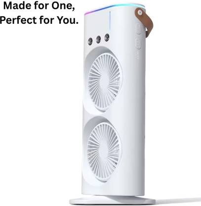 GameSir Table Cooling Portable Double Ended Spray Fan, Desk Fan with Mist Spray with 3 Months Warranty Silent Operation Table Fan