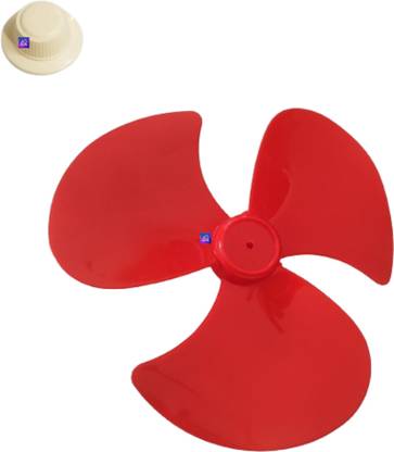 aruyir Fan Wings Blade , Fan Shaft Lock Nut suitable for Table Fan, Wall Fan, Stand Fan Silent Operation 400 mm Pedestal Fan