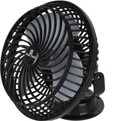 Home Tree 9'' Cabin Black 225 mm 3 Blade Wall Fan