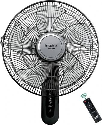 KUHL Inspira W1 Power Saving BLDC Wall Fan|Wall Mount | High Air Flow & Low Noise|BEE 400 mm 5 Blade Wall Fan