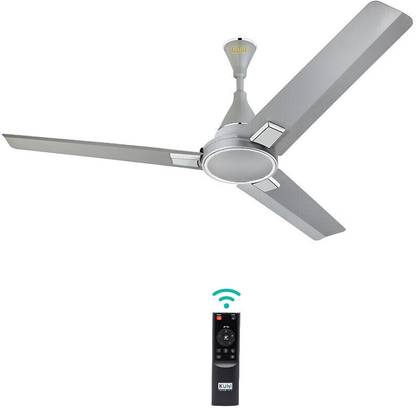 कुहल 119008S Prima A5|5-Star Rated|High Airflow|Saves up to 65% Electricity के साथ 5 Yearवारंटी  रिमोट के साथ BLDC मोटर 1200.0 mm सीलिंग फैन