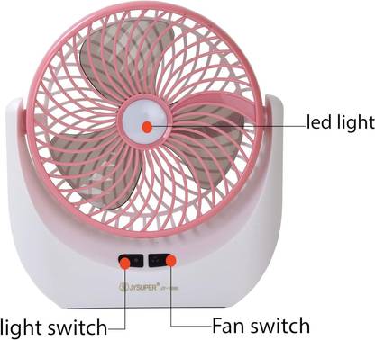 Lalson's High Speed-Rechargeable Table Fan with LED Light, For Home, Office Desk, Kitchen High Speed-Rechargeable Table Fan with LED Light, For Home, Office Desk, Kitchen USB Fan
