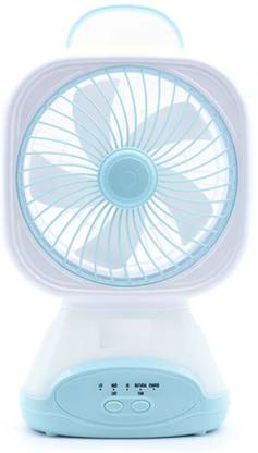 Raptas Portable Night Light Fan – Compact & Rechargeable Cooling with Soft LED with 1 Year Warranty 2 mm Table Fan