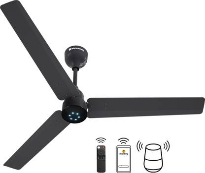 Atomberg Renesa Smart Pebble Grey 1200mm with 3 Year Warranty BLDC Motor with Remote 1200 mm Ceiling Fan