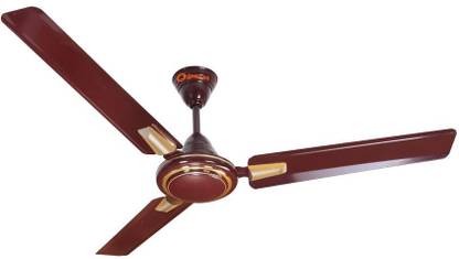 OMEGA'S Spinner Decorative Energy Saving High Speed 5 Star 1200 mm 3 Blade Ceiling Fan