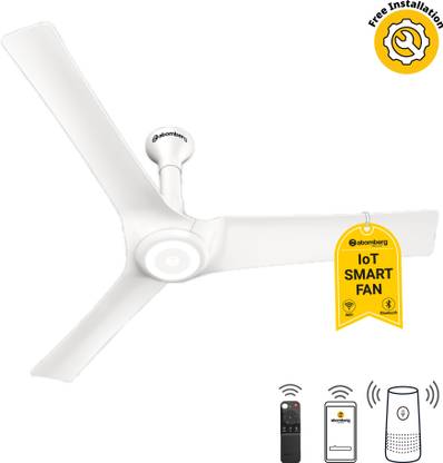 Atomberg Aris Starlight | Free Installation | 5 Star 1200 mm 3 Blade Ceiling Fan