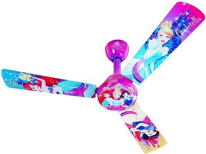 BAJAJ Disney Princess with 2 Year Warranty Silent Operation 1200 mm Ceiling Fan