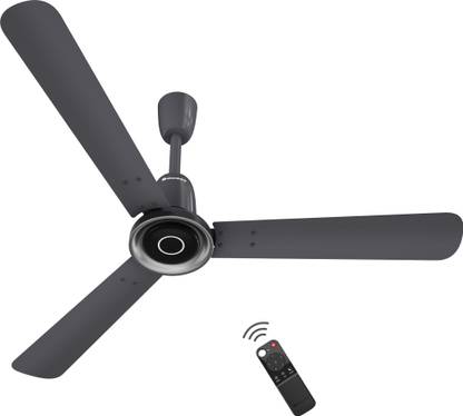 Atomberg Studio Nexus Remote Controlled|New Blade|High Air|Moonbeam Light|Low Noise with 3 Months Warranty BLDC Motor with Remote 1200 mm Ceiling Fan  (5 Star | Pebble Grey | Pack of 1)