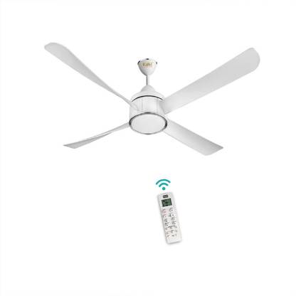 KUHL Platin D4 Stylish 65% Power Saving | IoT – Operate via Mobile & Alexa| BEE 5 Star 1500 mm 4 Blade Ceiling Fan