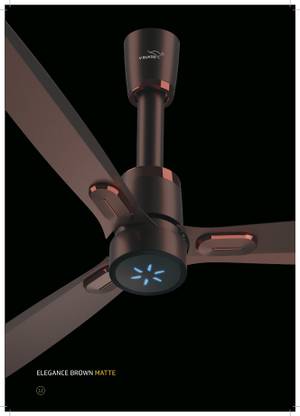 V-Guard AIRWIZ PRIME PREMIUM HIGH SPEED (48") 370 RPM with 3 Year Warranty BLDC Motor with Remote 1200 mm Ceiling Fan