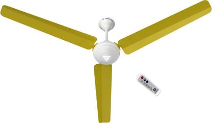 Superfan V1 Yellow 5 Star 1400 mm 3 Blade Ceiling Fan
