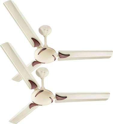 Kanishka Spyker Pk2 Ivory Copper with 24 Months Warranty Ultra High Speed 1200 mm Ceiling Fan