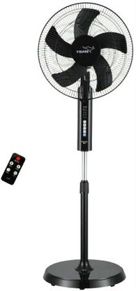 V-Guard Esfera Remote 5 Blade (Black) with 2 Year Warranty 400 mm Pedestal Fan