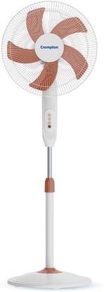 Crompton PFPENPR16MBRN with 1 Year Warranty 400 mm Pedestal Fan