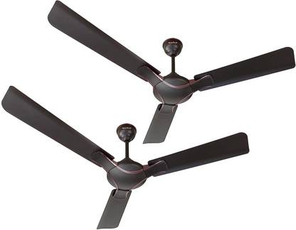 ACTIVA COROLLA SMOKE PACK OF 2 with 2 Year Warranty Energy Saving 1200 mm Ceiling Fan