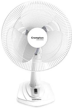 Crompton Highspeed Torpedo 400 mm 3 Blade Table Fan