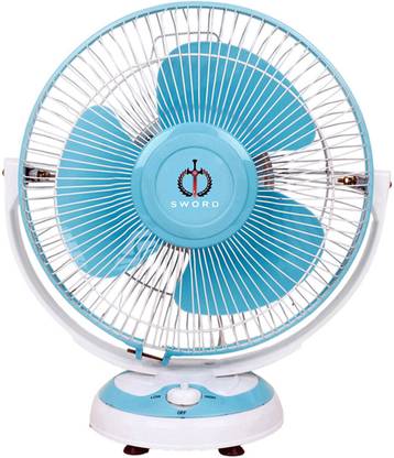 Sword SAPF-52 with 1 Year Warranty Silent Operation 300 mm Table Fan