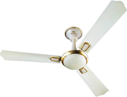 BAJAJ Elegance Glow (251685, Chrome White) with 24 Months Warranty Ultra High Speed 1200 mm Ceiling Fan