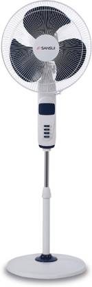 Sansui Chetak High Speed 400 mm 3 Blade Pedestal Fan