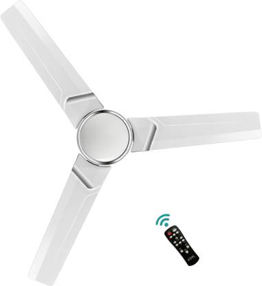 KUHL Prima A3 BLDC Ceiling Fan with Remote|High Airflow | BEE | Free Installation 5 Star 1200 mm 3 Blade Ceiling Fan