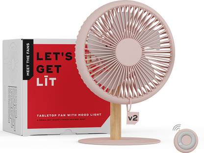 Nuuk FN121123MPR with 1 Year Warranty BLDC Motor with Remote 155 mm Table Fan