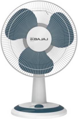 BAJAJ Kwickool 300MM WH & BL multipurpose Fan with 24 Months Warranty Anti Dust 300 mm Table Fan