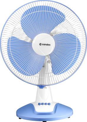 Candes Desker with 1 Year Warranty Silent Operation 400 mm Table Fan