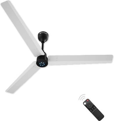 Atomberg Renesa 1400mm White And Black 5 Star 1400 mm 3 Blade Ceiling Fan