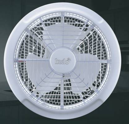 Indo Cabin fan Magic Dlx Grc-Fan 12 inch Rust free / Rotating front grill with 24 Months Warranty Ultra High Speed 300 mm Wall Fan