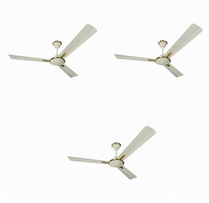Crompton AURA Pack of 3 with 2 Year Warranty 1200 mm Ceiling Fan