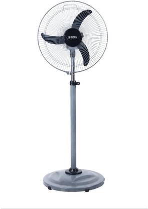 OZEN High Speed Pedestal Fan 16" 3 Blade Fan with Auto-Swing 40 mm 3 Blade Pedestal Fan